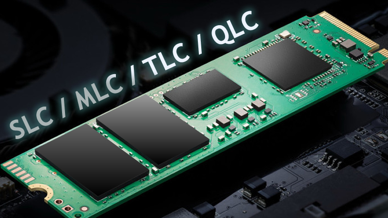 固態硬盤閃存類型：SLC、MLC、TLC、QLC都有什么特點?